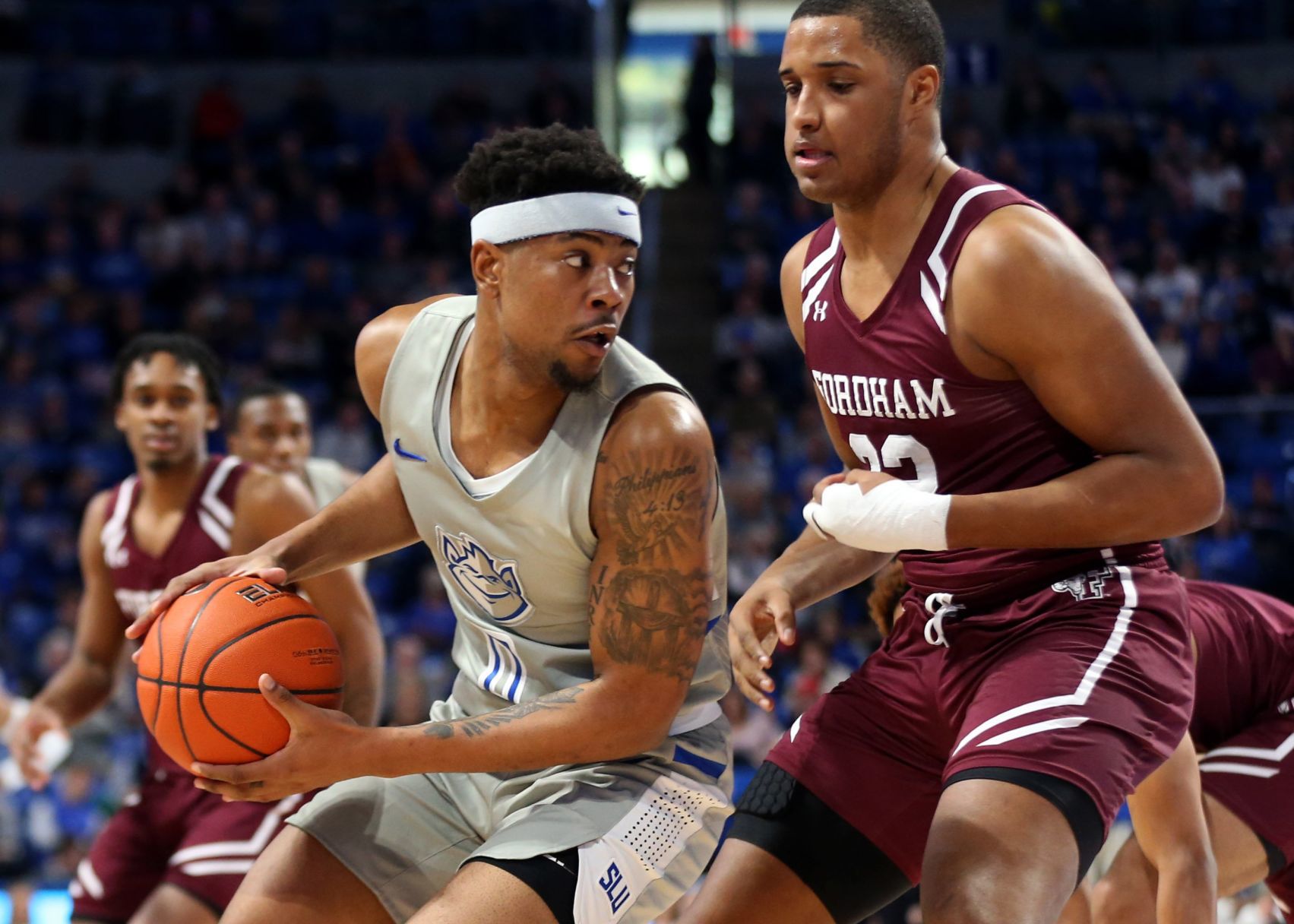 Billikens 55, Fordham 39